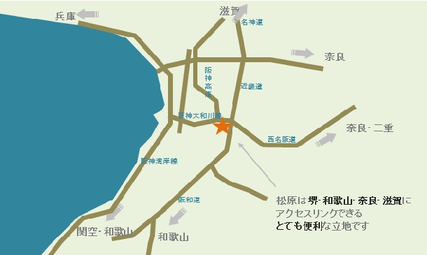 アクセスマップ