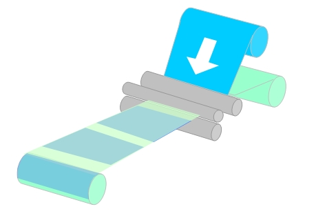 間欠貼り合わせ