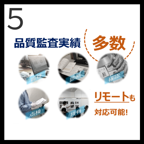 品質監査実績