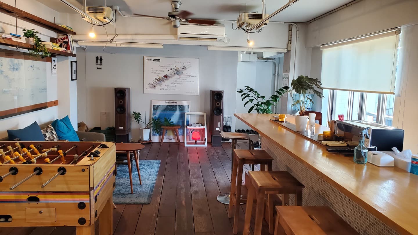2階カフェ